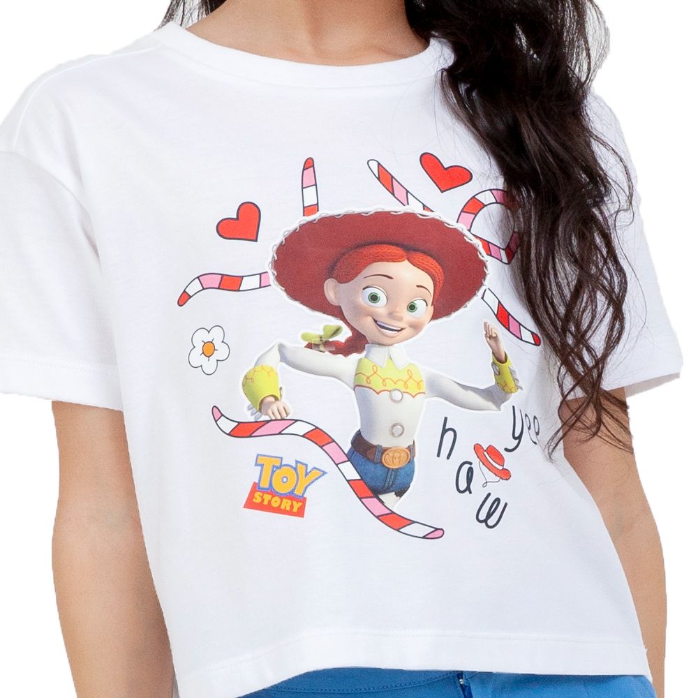 CHARACTER เสื้อยืด TOY STORY สีขาวครีม ไซส์ 9