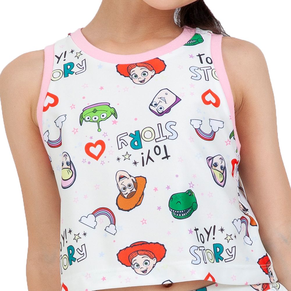 CHARACTER เสื้อแขนกุด TOY STORY สีขาว ไซส์ 7
