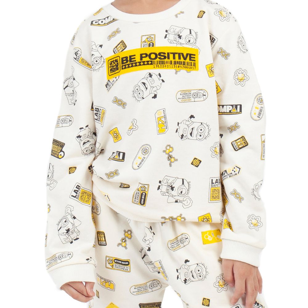 UNIVERSAL MESTYLE เสื้อแขนยาวMINION ไซส์ 12