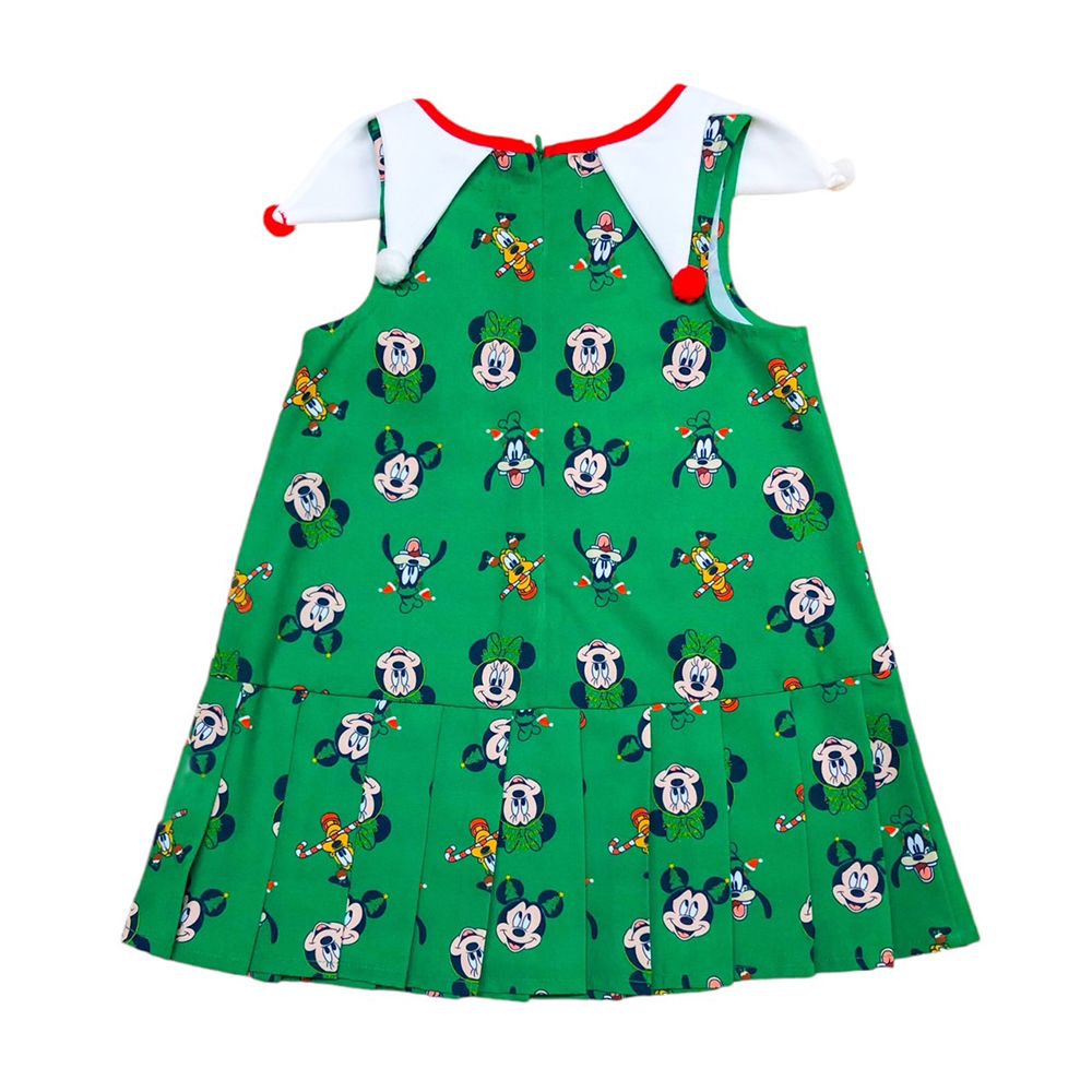 MESTYLE DISNEY ชุดคริสต์มาส MINNIE สีเขียว ไซส์ 3