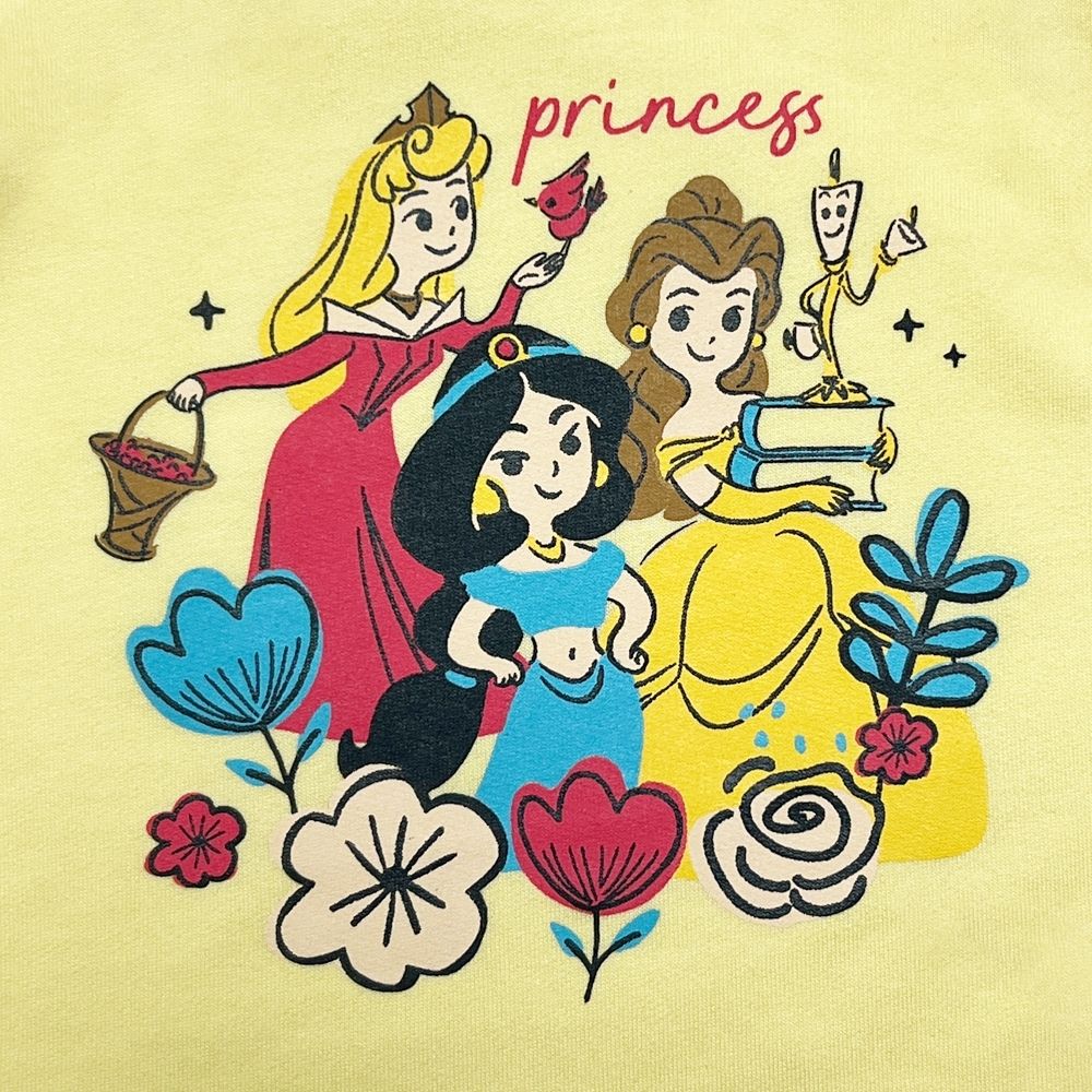 MESTYLE DISNEY เสื้อแขนยาว PRINCESS สีเหลือง ไซส์ 2