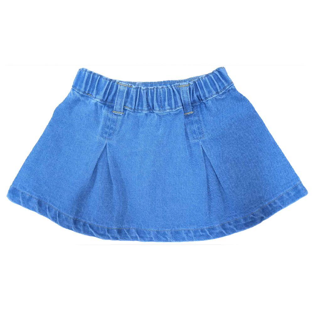 MESTYLE กระโปรงยีนส์สั้น WONDER สียีนส์กลาง ไซส์ 1