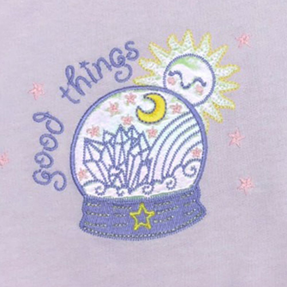 MESTYLE LONG SLEEVE TOP MAGICAL PURPLE SIZE 3
