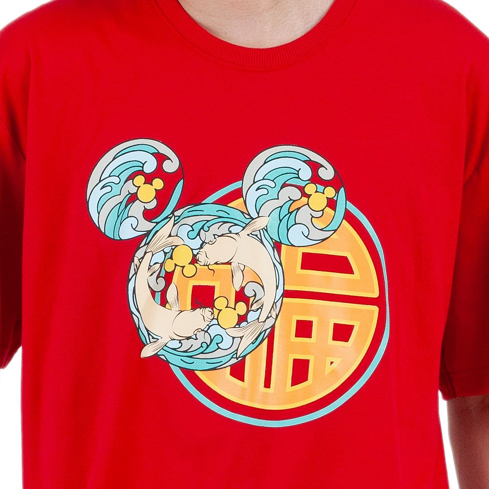 MESTYLE เสื้อมิกกี้ตรุษจีน สีแดง ไซซ์ M