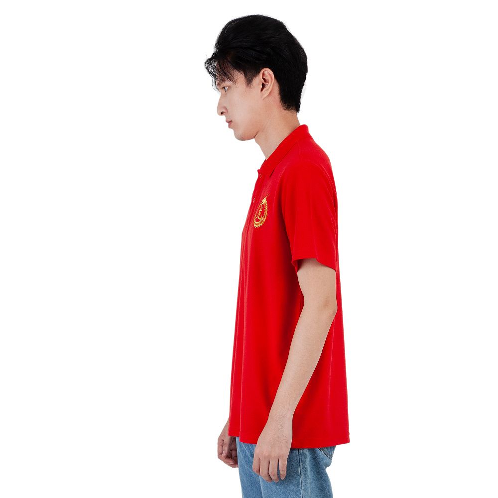 MESTYLE เสื้อโปโลตรุษจีน สีแดง ไซซ์ S