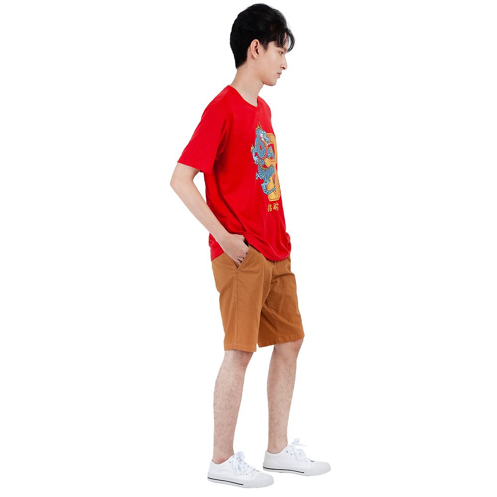 MESTYLE เสื้อยืดตรุษจีน สีแดง ไซซ์ S