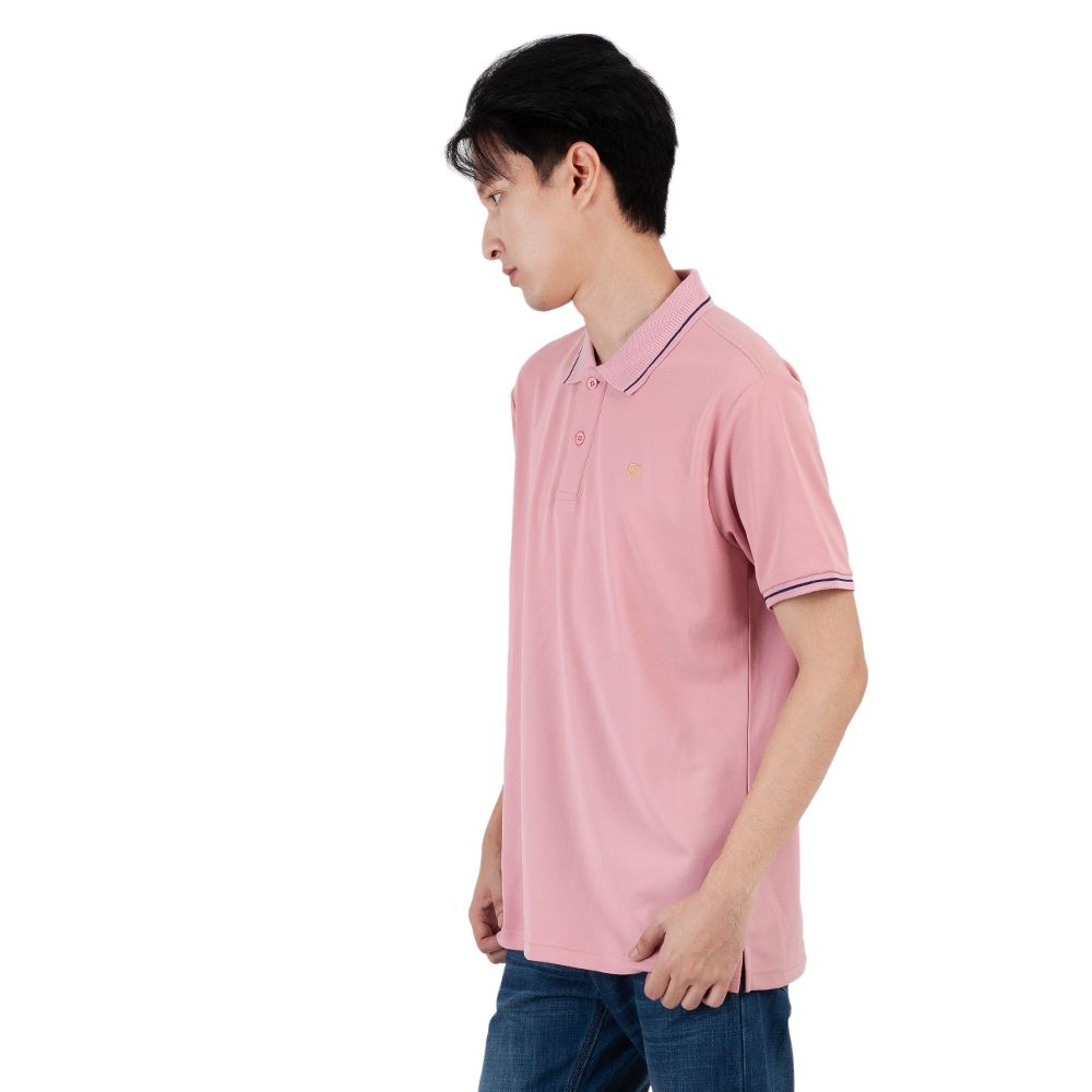 MESTYLE เสื้อโปโล สีชมพู ไซซ์ M