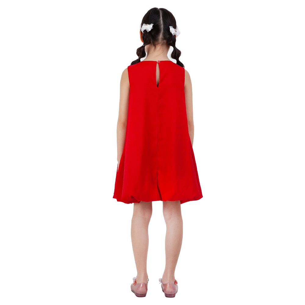 MESTYLE ชุดกระโปรงบอลลูน สีแดง ไซส์ 5