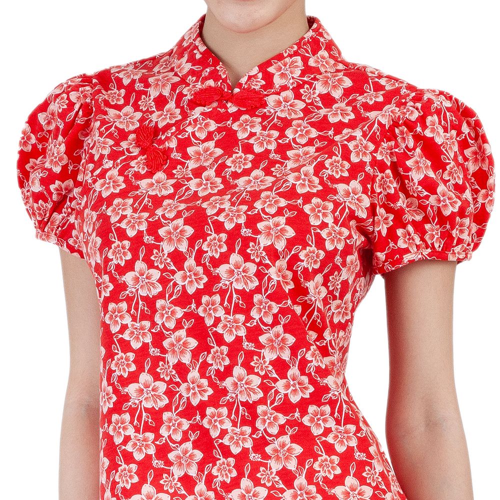 MESTYLE เสื้อตรุษจีน สีแดง ไซซ์ S