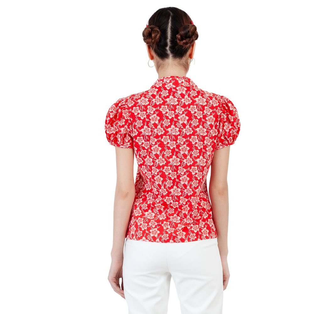 MESTYLE เสื้อตรุษจีน สีแดง ไซซ์ S