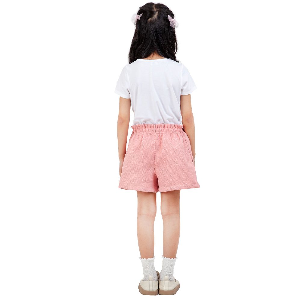 MESTYLE กางเกงขาสั้น BOHO สีชมพู ไซส์ 9