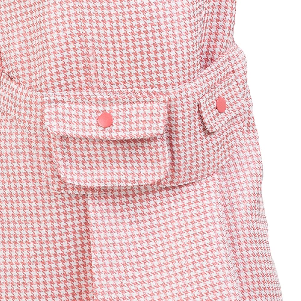 MESTYLE ชุดกระโปรงผ้าทอ BOHO สีชมพู ไซส์ 7