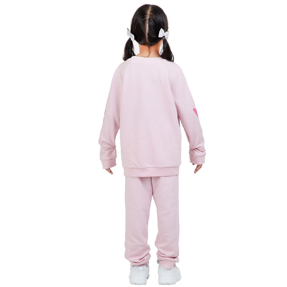 MESTYLE LONG SLEEVE T-SHIRT PINK SIZE 7