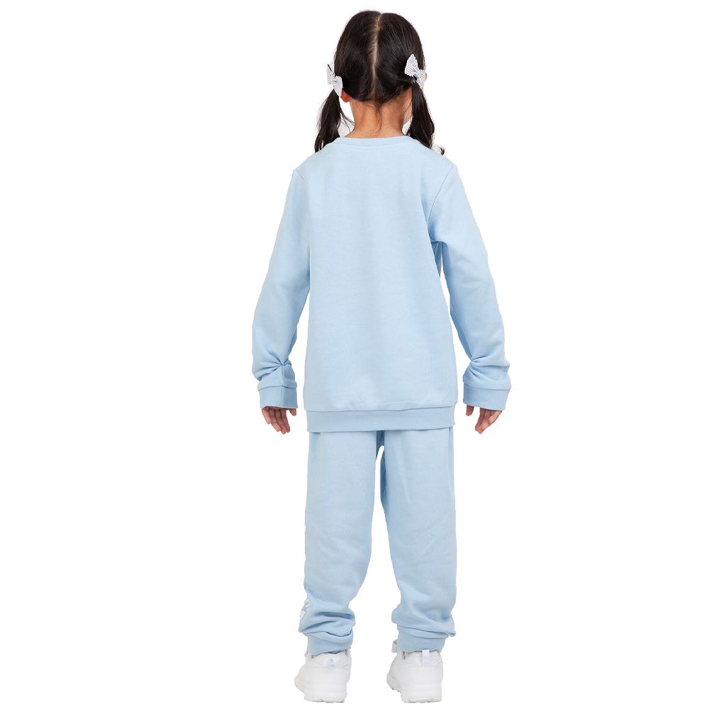 MESTYLE เสื้อยืดแขนยาว สีฟ้า ไซส์ 5