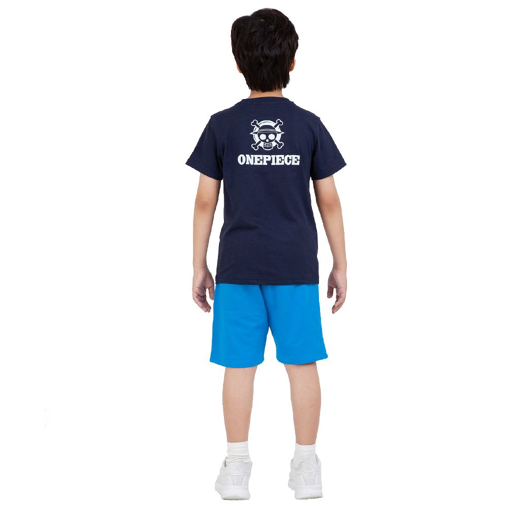 CHARACTER เสื้อแขนสั้น ONE PIECE สีกรมท่า ไซส์ 9