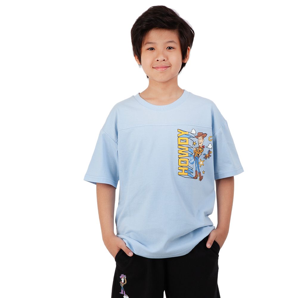 MESTYLE DISNEY เสื้อแขนสั้น TOY STORY สีฟ้า ไซส์5