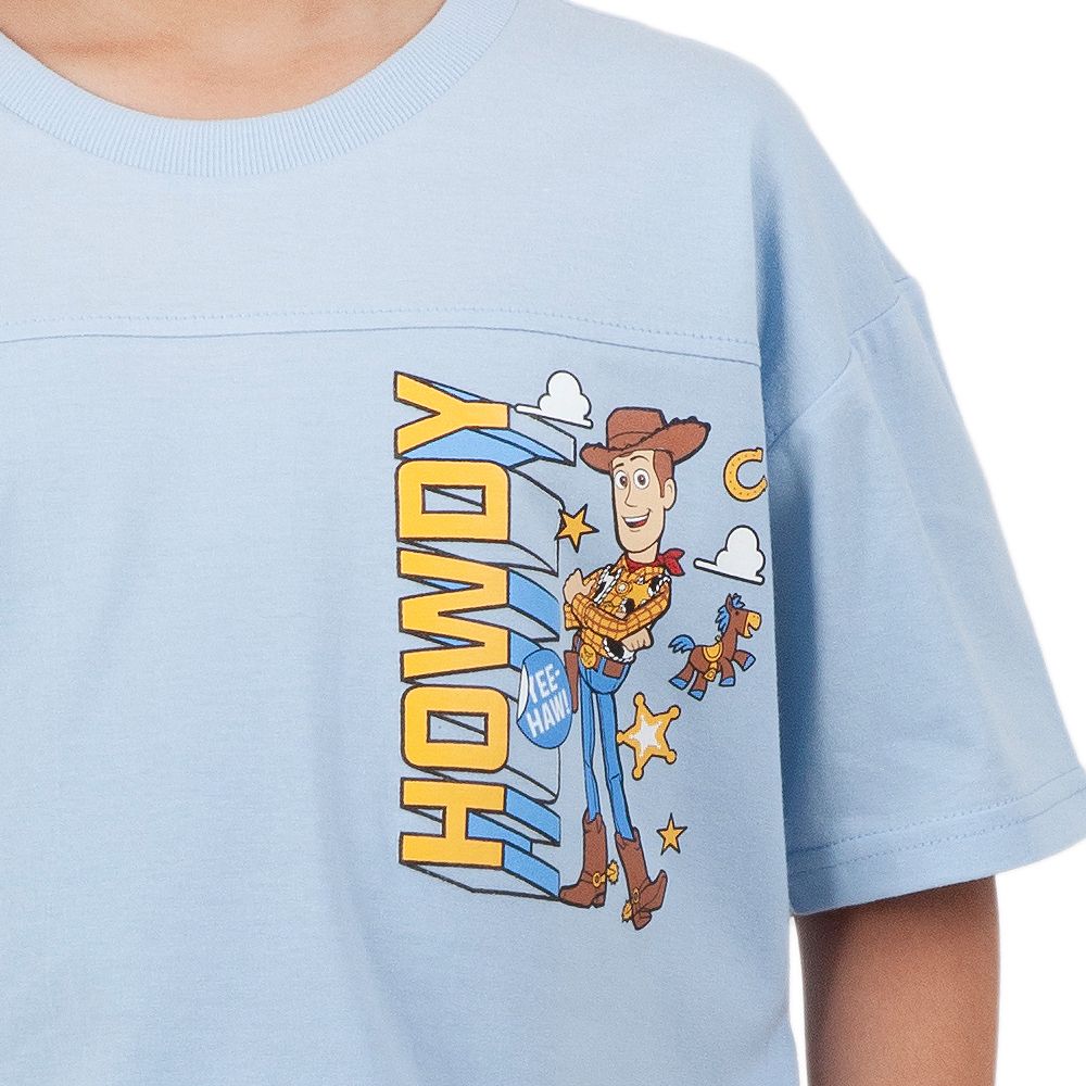 MESTYLE DISNEY เสื้อแขนสั้น TOY STORY สีฟ้า ไซส์5