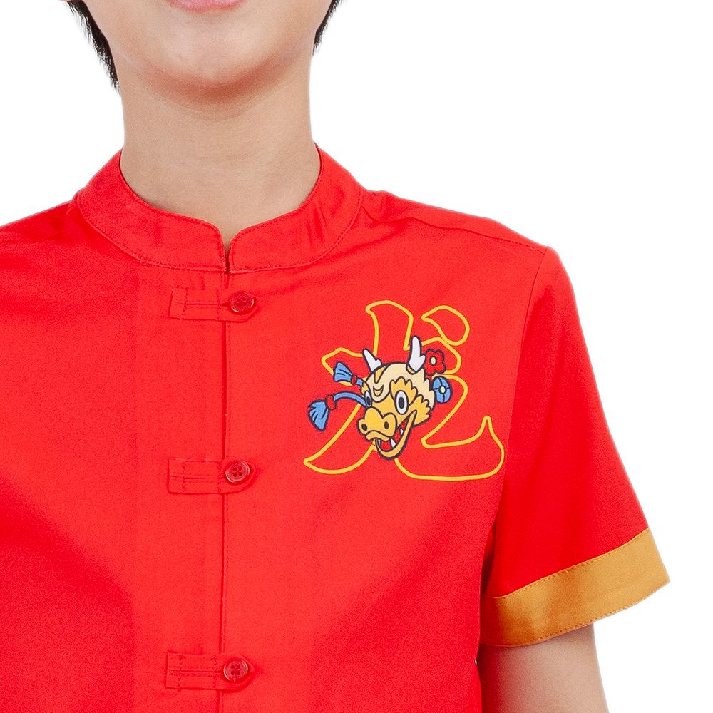 MESTYLE DISNEY SET LONG SLEEVE CNY RED SIZE 5