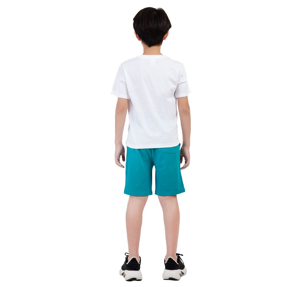 CHARACTER เสื้อแขนสั้น MONSTER สีขาว ไซส์ 7