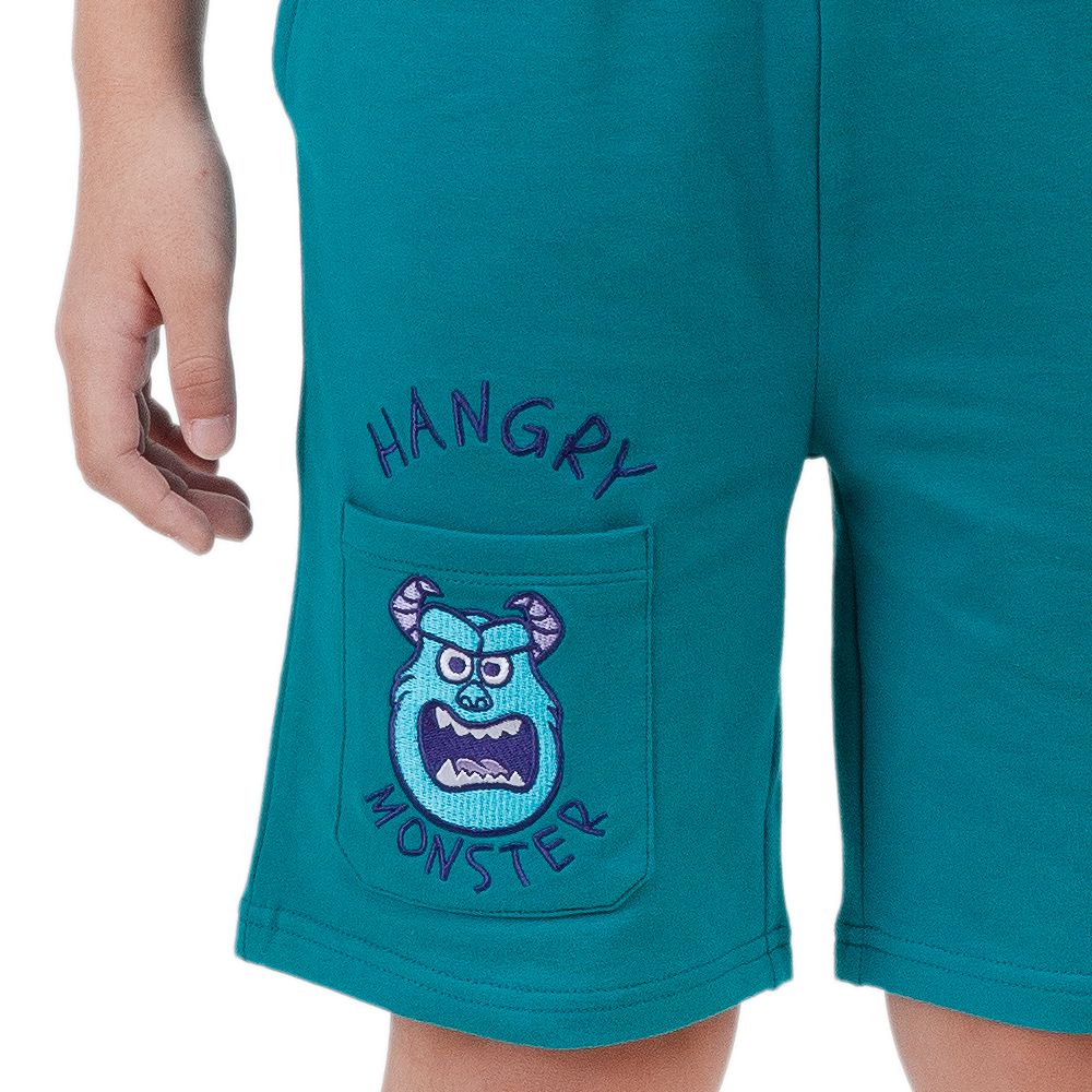 CHARACTER กางเกงขาสั้น MONSTER สีเขียว ไซส์ 9