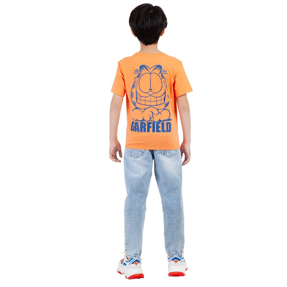 CHARACTER เสื้อแขนสั้น GARFIELD สีส้ม ไซส์ 5