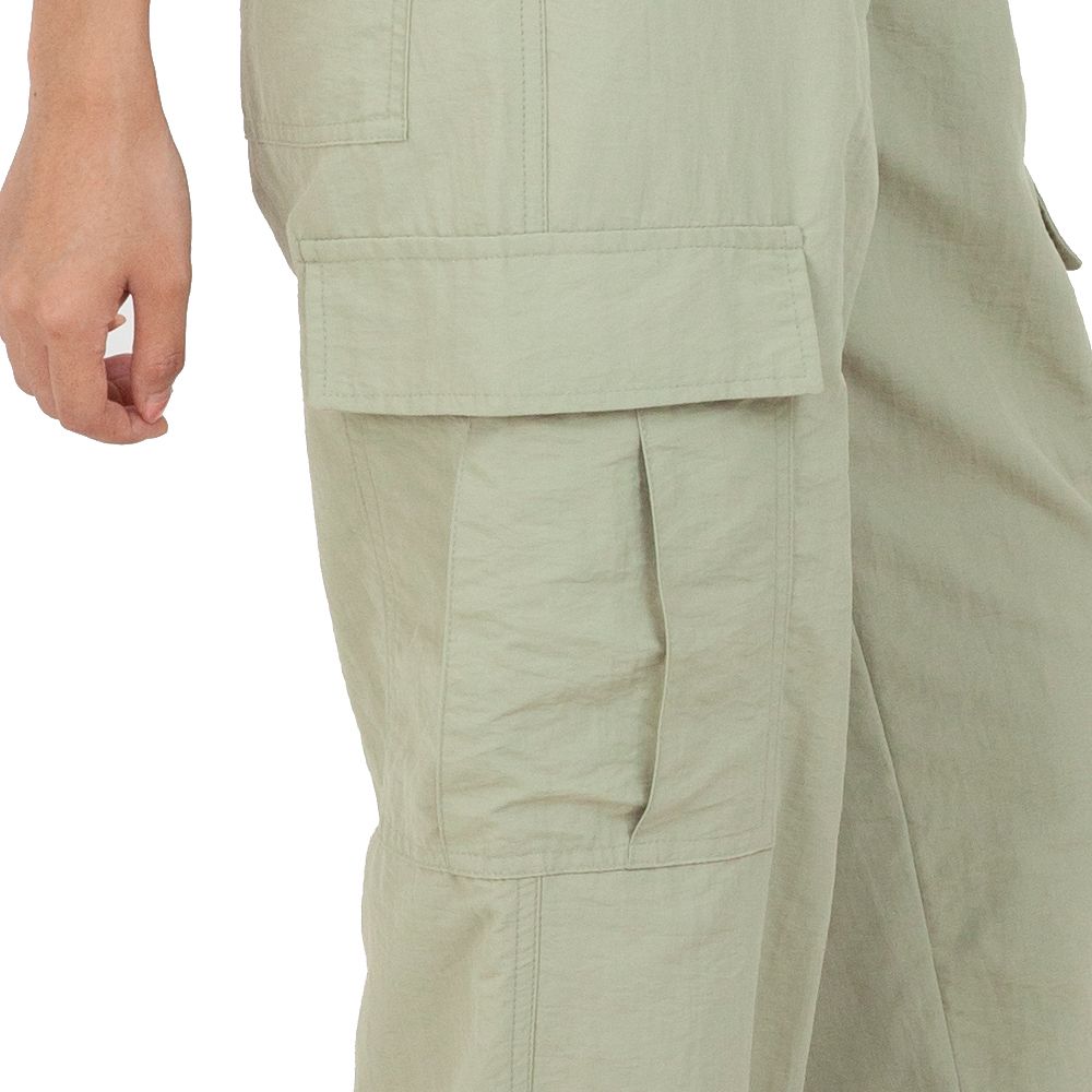 MESTYLE กางเกงขายาวคาร์โก้สีเขียว ไซส์ M