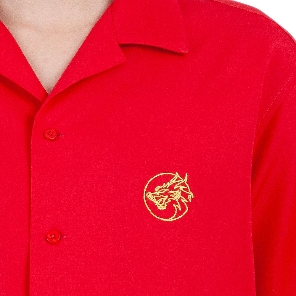 MESTYLE SHORTS SLEEVES CNY SHIRT RED SIZE M