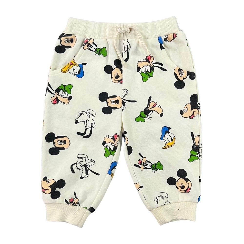 MESTYLE DISNEY ชุดเซ็ทแจ็กเก็ตมิกกี้ สีครีม ไซส์ 3-6