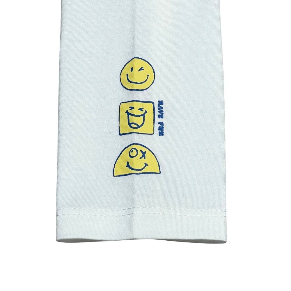 MESTYLE DUNGAREES WITH TOP ICON CREAM SIZE 3-6