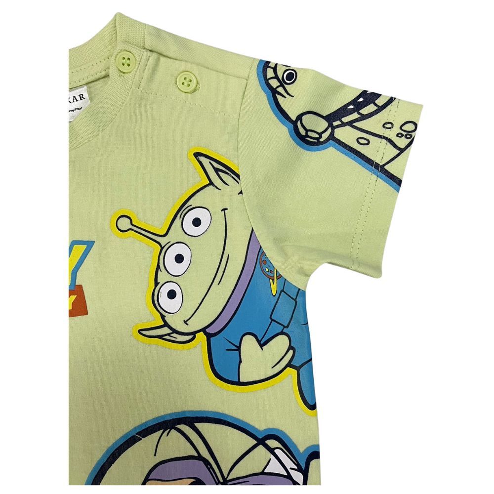 MESTYLE DISNEY T-SHIRT SHORT SLEEVE TOY STORY GREEN SIZE 3-6