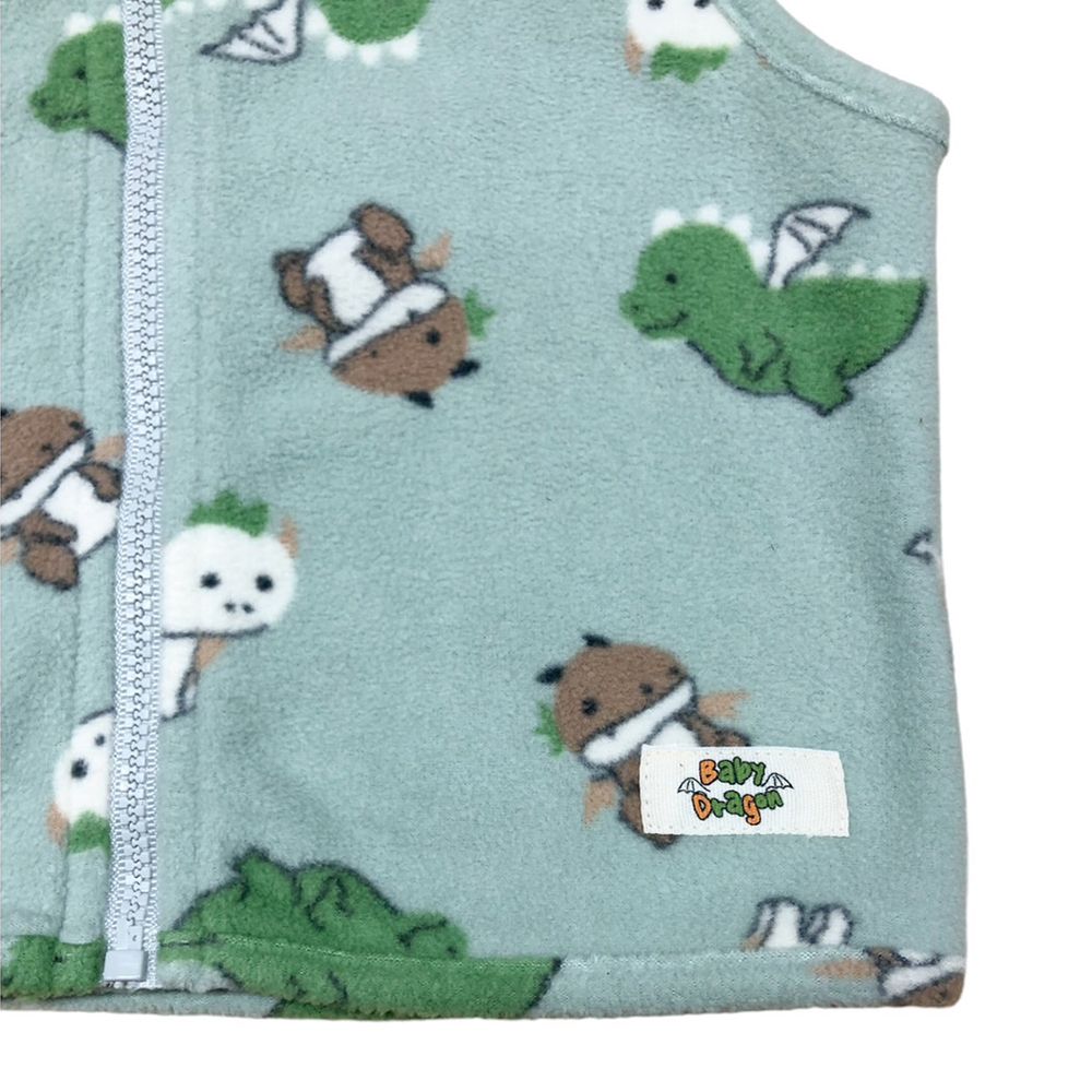 MESTYLE VEST TOP MINI CAMPER GREEN SIZE 9-12