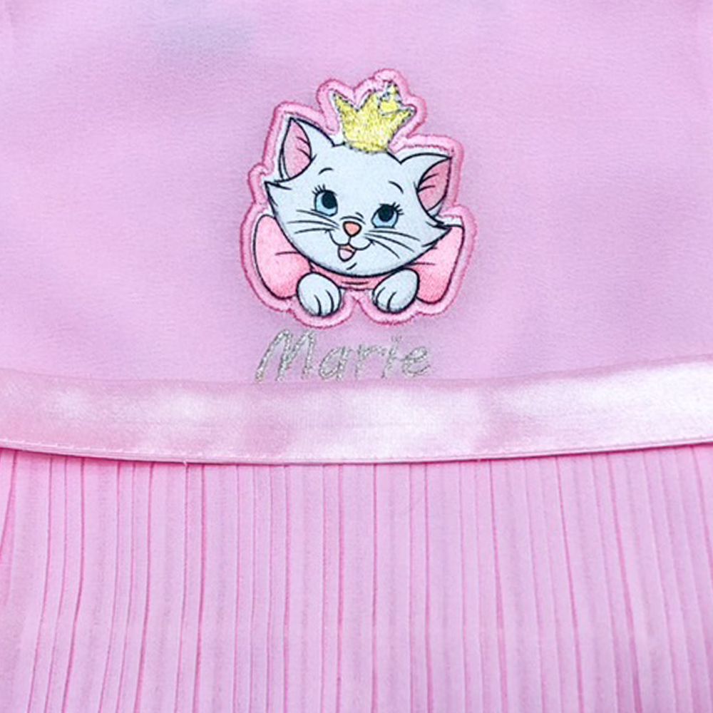 MESTYLE DISNEY KNIT DRESS WITH HAT MARIE PINK SIZE 3-6