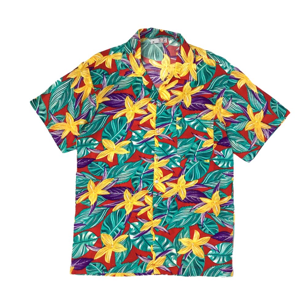 SAP เสื้อฮาวายลายคลาสสิค ไซซ์ 2XL (คละแบบ)