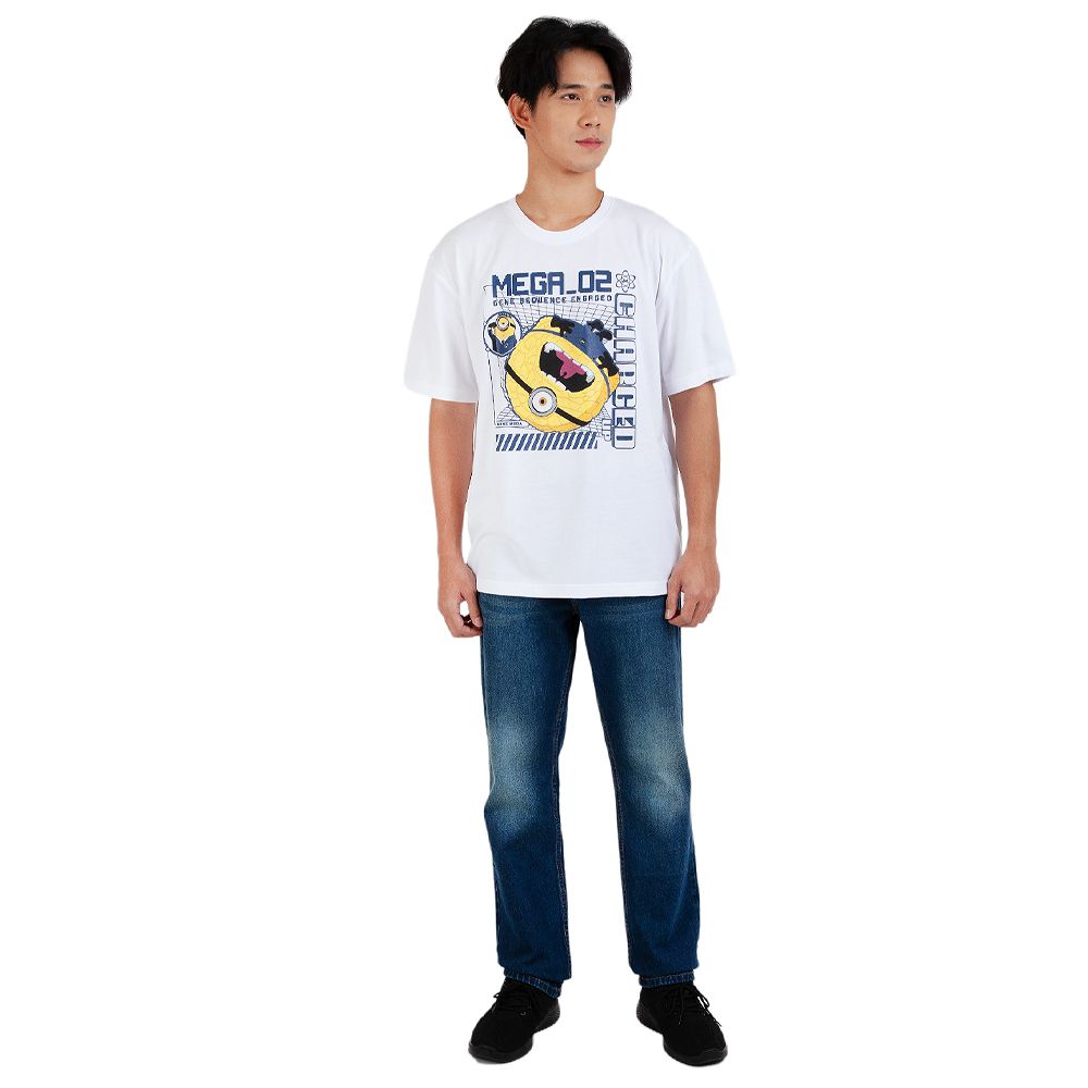 MESTYLE เสื้อยืดมินเนี่ยน สีขาว ไซซ์ M