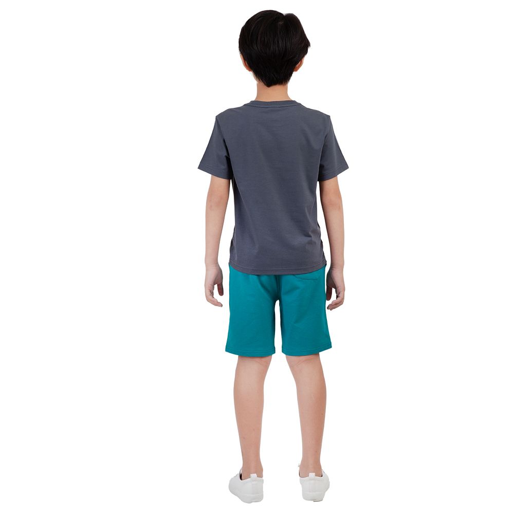 CHARACTER T-SHIRT MONSTER GREY SIZE 9