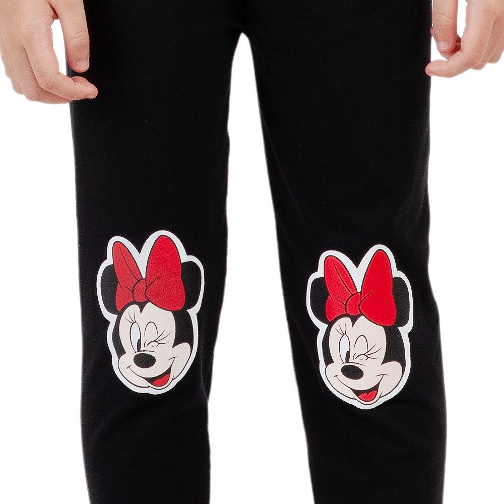 DISNEY KNIT PANTS WITH PRINT MINNIE BLACK SIZE 5