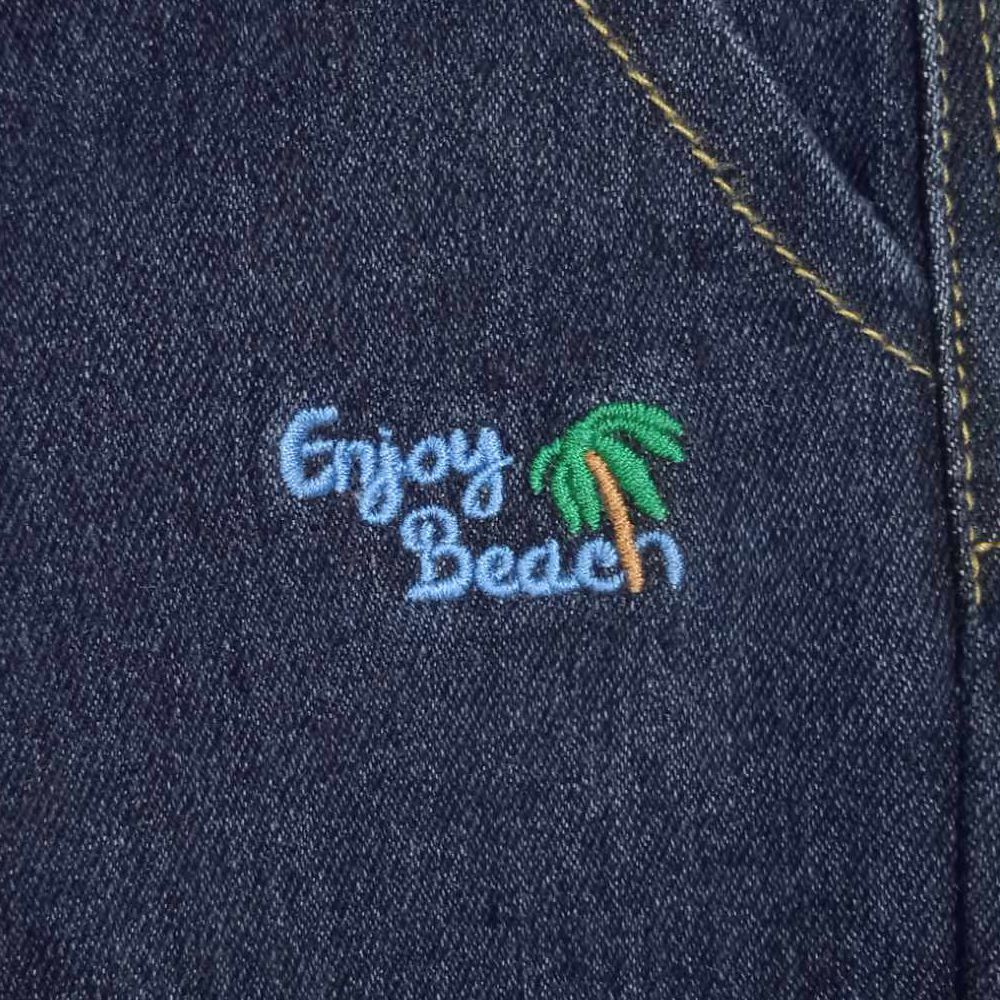 MESTYLE กางเกงยีนส์ขายาว ENJOY สียีนส์เข้ม ไซส์ 3