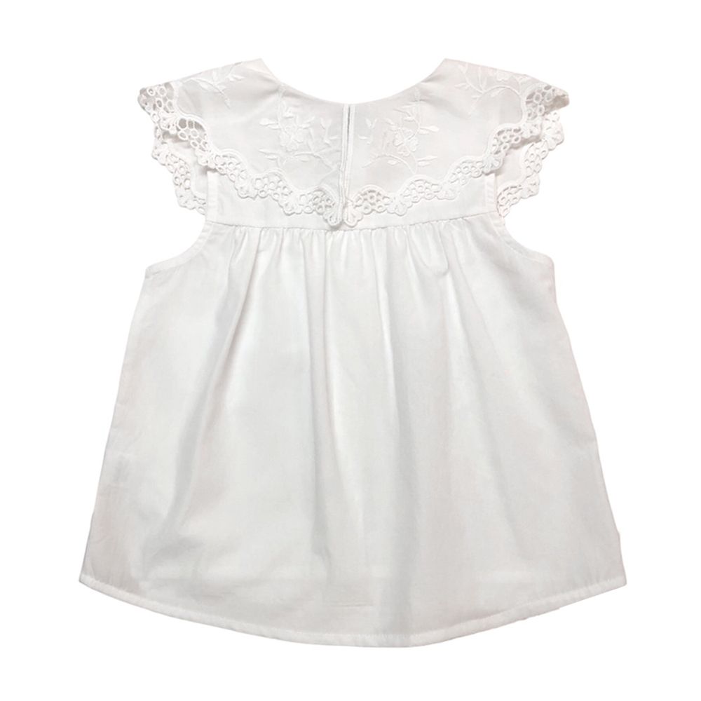 MESTYLE WOVEN TOP THE SEA WHITE SIZE 2