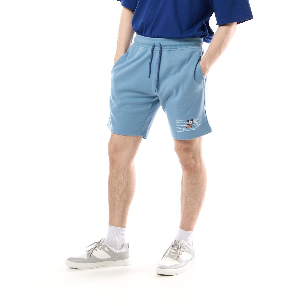 MESTYLE กางเกงขาสั้นมิคกี้ สีฟ้า ไซซ์ 30
