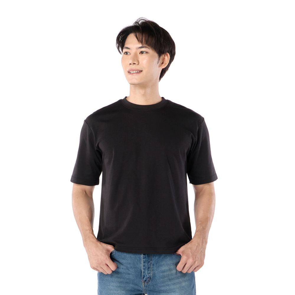 MESTYLE เสื้อยืดคริปคูลสีดำ ไซซ์ L