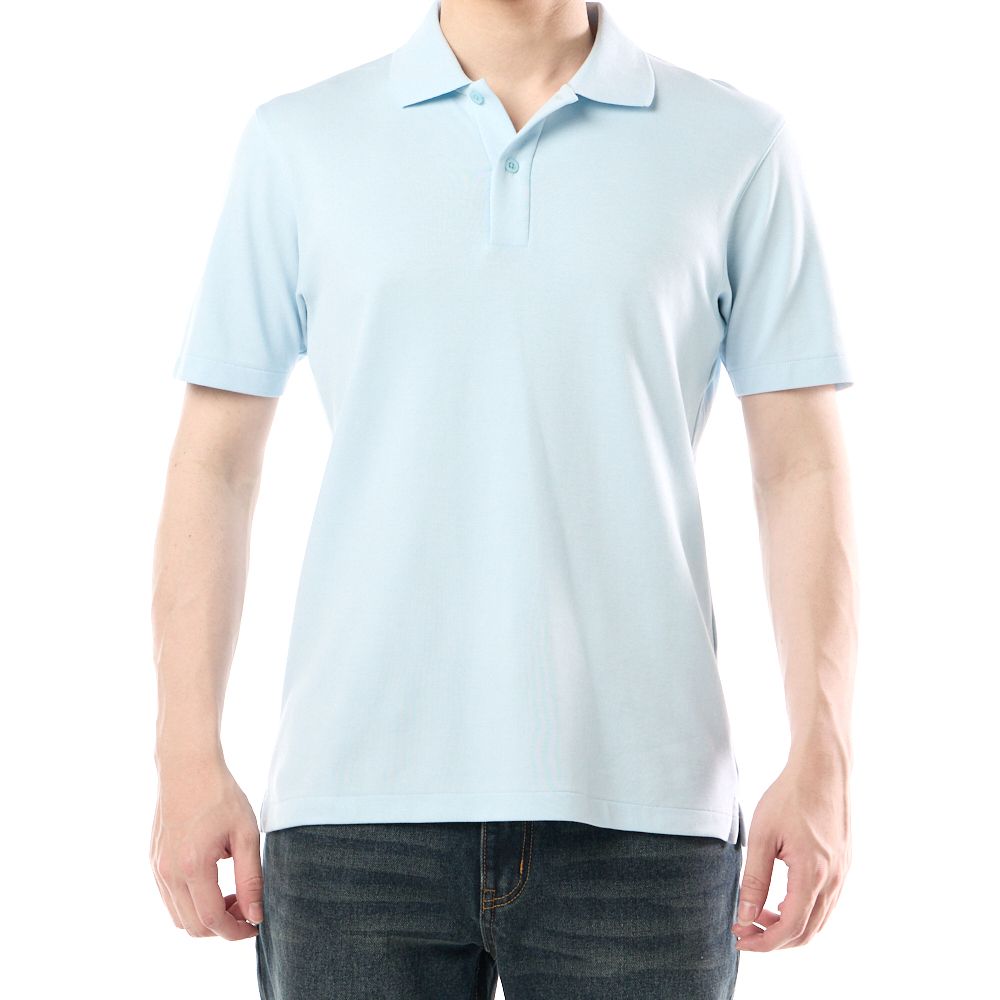 MESTYLE โปโลคริปคูล สีฟ้า ไซซ์ XL