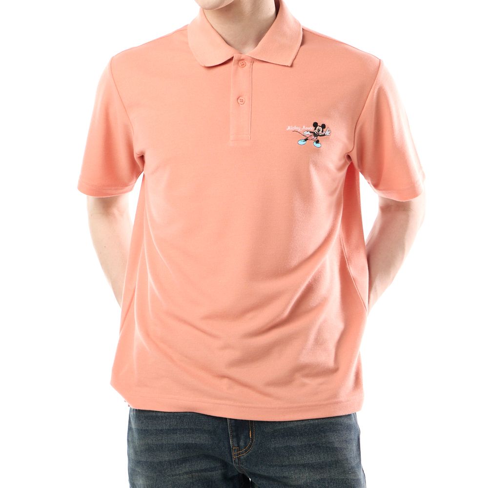 MESTYLE เสื้อโปโลมิกกี้ สีส้ม ไซซ์ XL