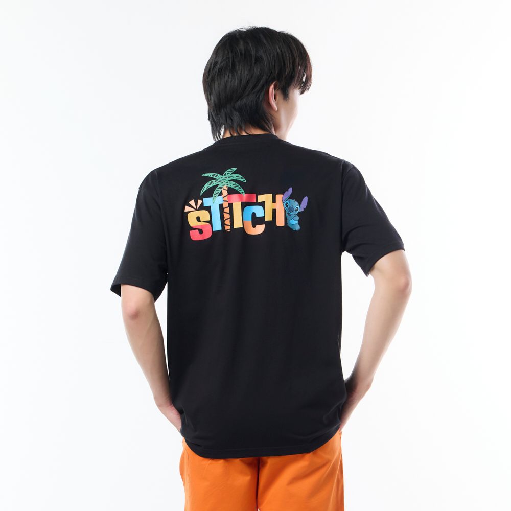 MESTYLE DISNEY เสื้อยืดสติทซ์ สีดำ ไซซ์ XL