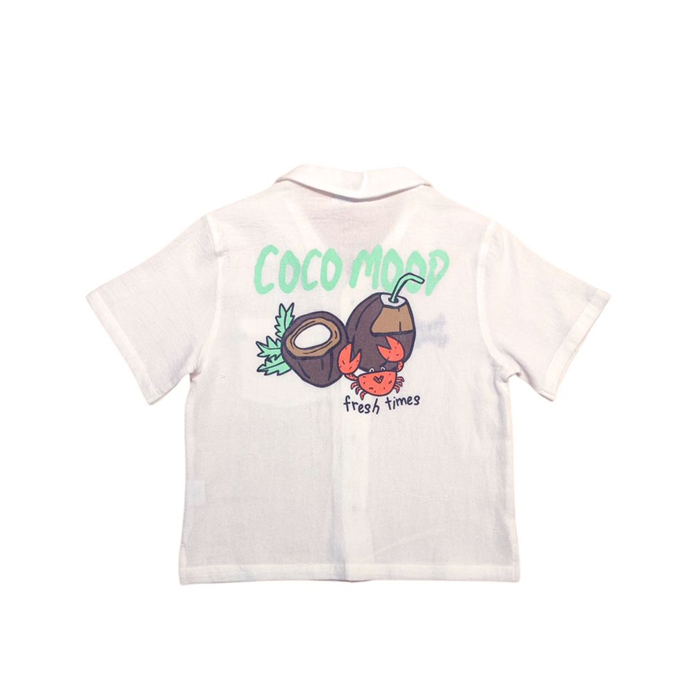 MESTYLE WOVEN SHIRT SUNSHINE BEIGE SIZE 2