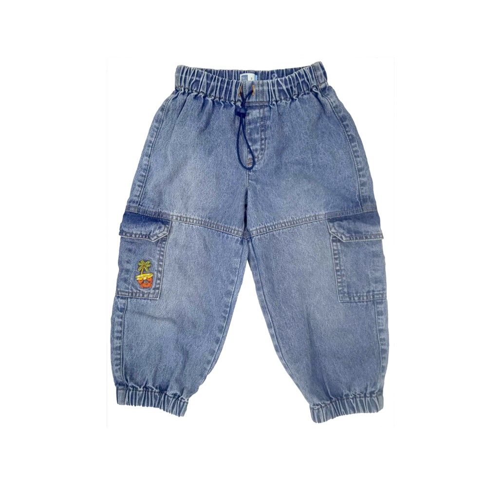 Denim And Sunshine KAPTAIN SUNSHINE Skate Shoe-cut Denim Pants 