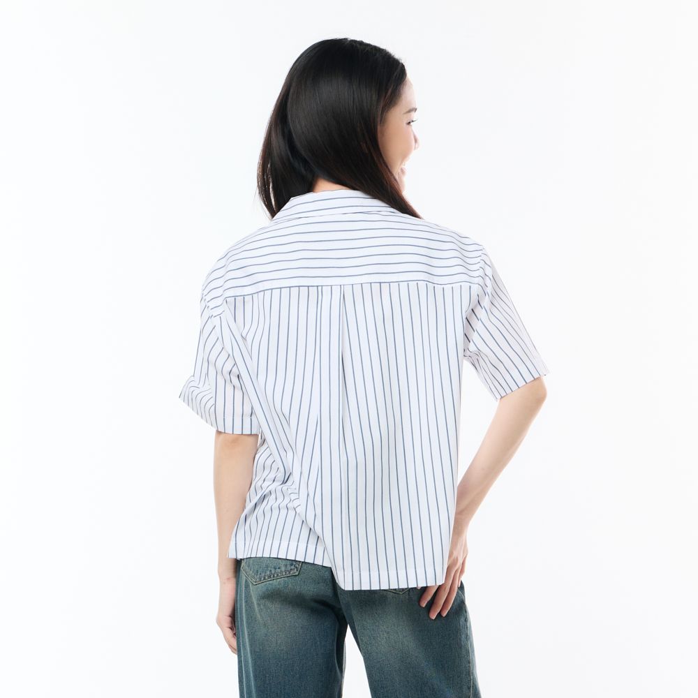 MESTYLE เสื้อพิมพ์ลาย สีขาว ไซซ์ L