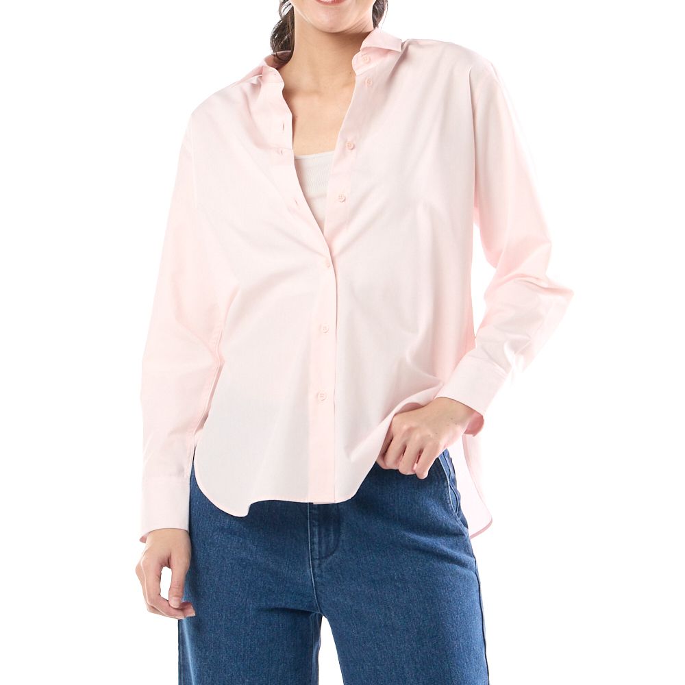 MESTYLE เสื้อแต่งดีเทล สีชมพู ไซซ์ XL