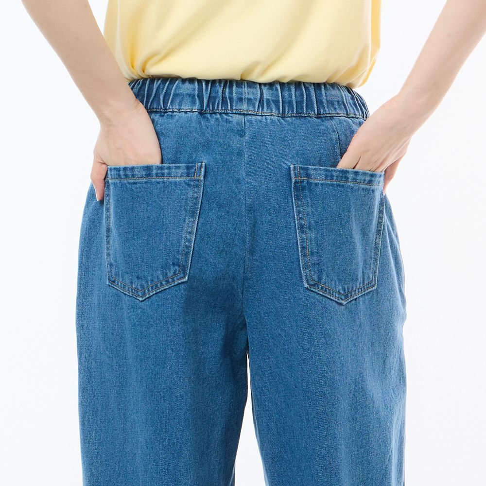 MESTYLE กางเกงยีนส์ขาบาน สีเข้ม ไซซ์ 2XL