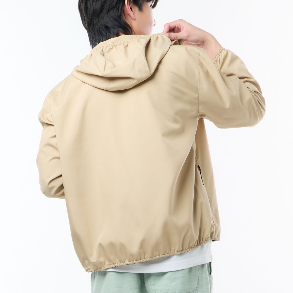 MESTYLE เสื้อฮูดยูวี สีกากี ไซซ์ XL