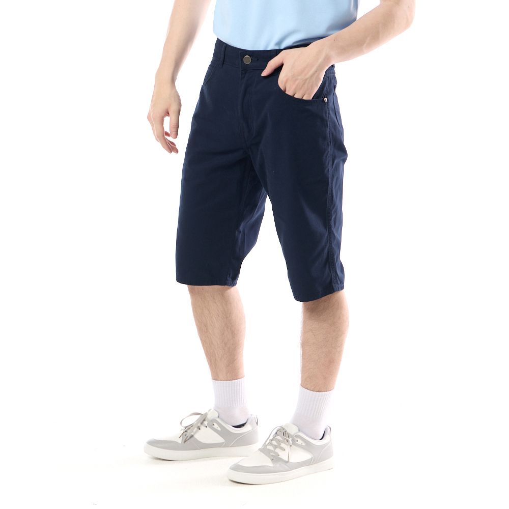 MESTYLE กางเกงขาสั้นทวิล สีกรมท่า ไซซ์ 38